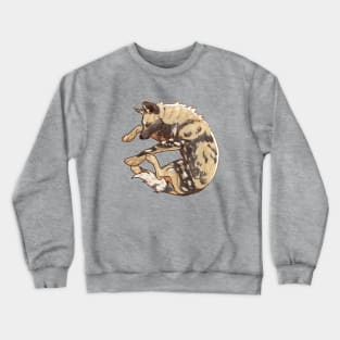 African wild dog Crewneck Sweatshirt